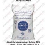 Aluminium Ammonium Sulfate 98% - Clear - Lump No.1