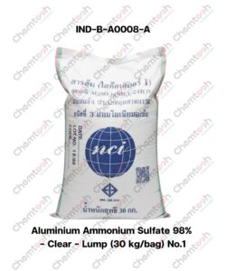 Aluminium Ammonium Sulfate 98% - Clear - Lump No.1